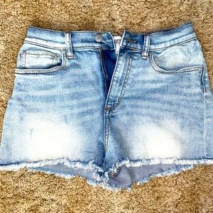 PINK high-waisted shorts